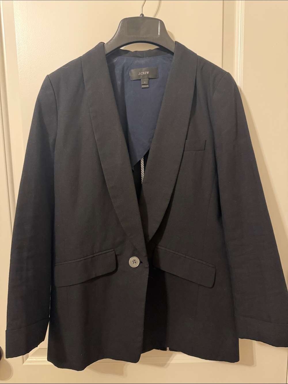 J. Crew linen blazer
